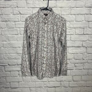 French Crown Men's Pattern Button Down Shirt